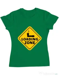 Tricou ADLER dama Loading zone Verde mediu