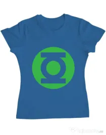 Tricou ADLER dama Green lantern Albastru azuriu