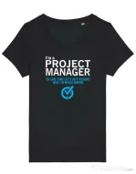 Tricou STANLEY STELLA dama Project manager Negru
