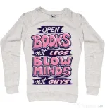 Bluza ADLER dama Open books Migdala melanj