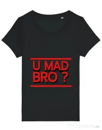Tricou STANLEY STELLA dama U mad bro? Negru