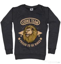 Bluza ADLER dama Lions team Negru melanj