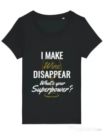 Tricou STANLEY STELLA dama I make wine disappear Negru