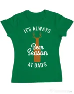 Tricou ADLER dama Beer season Verde mediu
