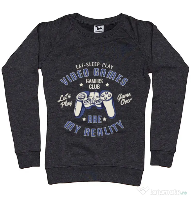 Bluza ADLER dama My reality Negru melanj