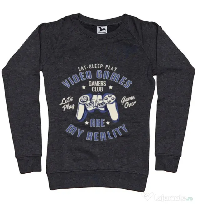 Bluza ADLER dama My reality Negru melanj