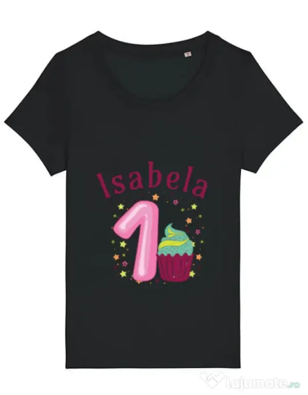Tricou STANLEY STELLA dama First Birthday Negru