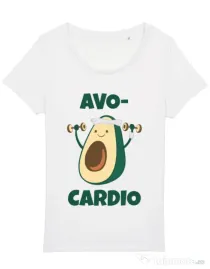 Tricou STANLEY STELLA dama Avo-cardio Alb