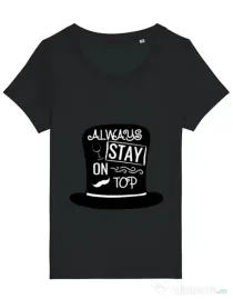 Tricou STANLEY STELLA dama Stay on top Negru