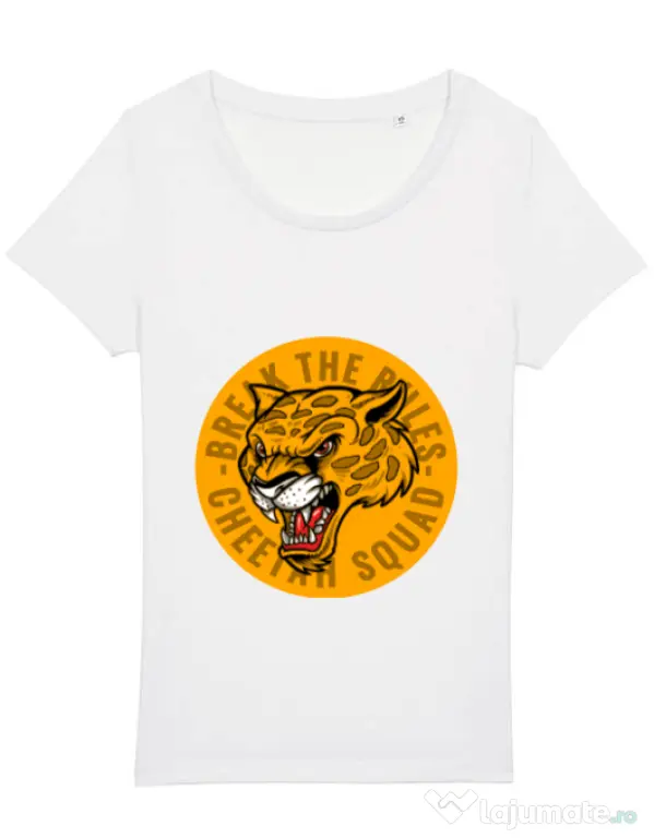Tricou STANLEY STELLA dama Break the rules Alb