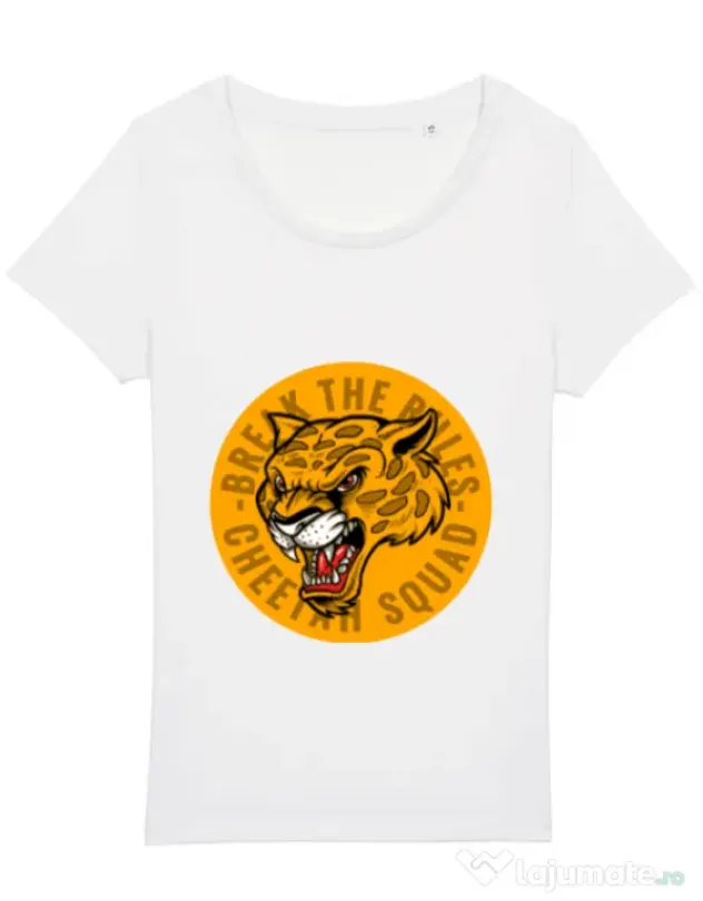 Tricou STANLEY STELLA dama Break the rules Alb