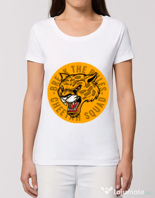 Tricou STANLEY STELLA dama Break the rules Alb