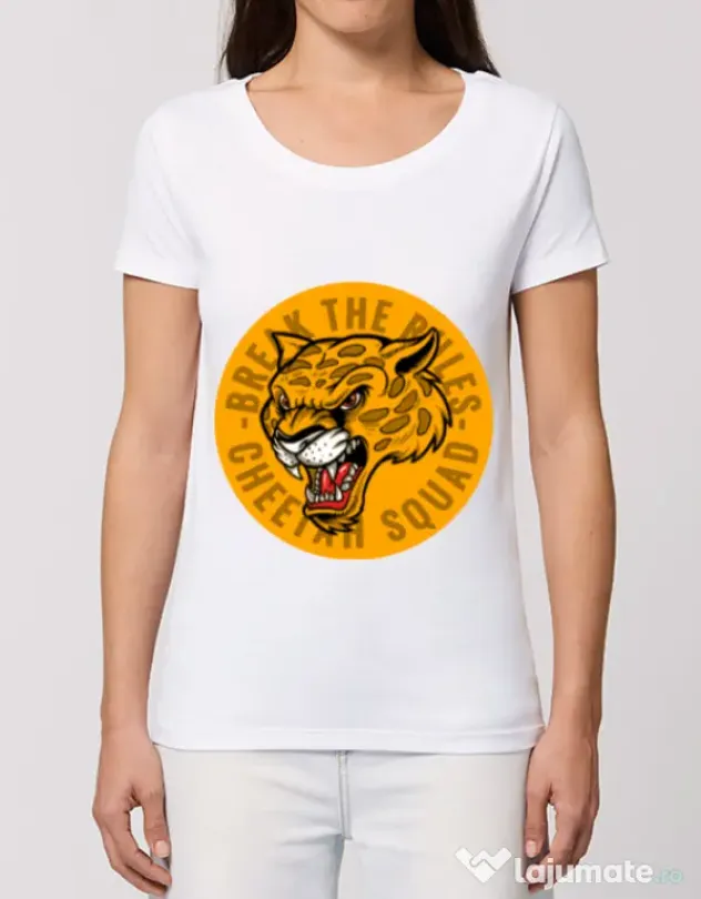 Tricou STANLEY STELLA dama Break the rules Alb