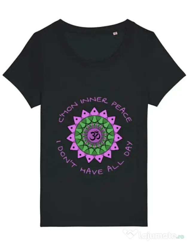 Tricou STANLEY STELLA dama C’mon inner peace Negru