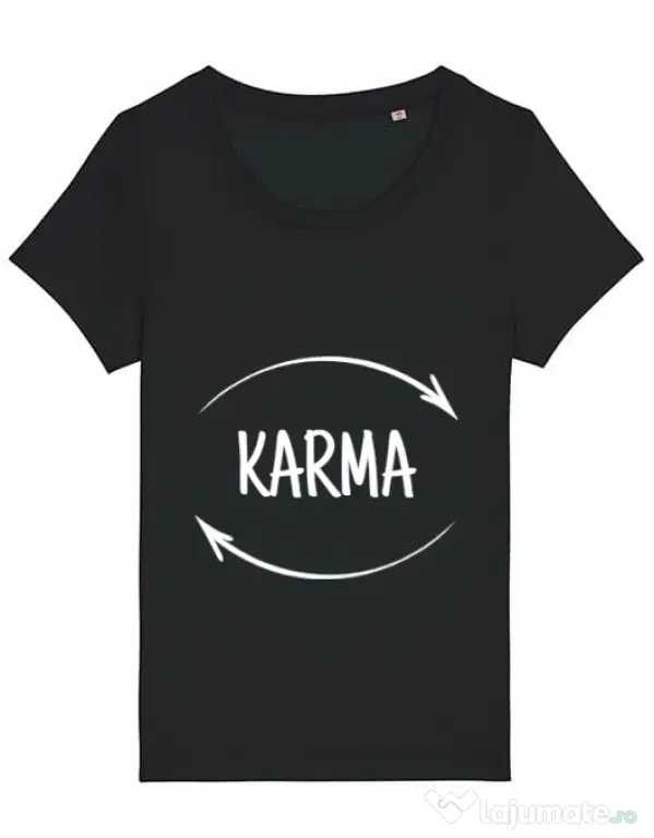 Tricou STANLEY STELLA dama Karma Negru