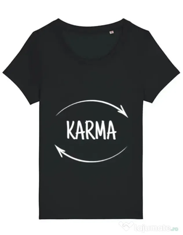 Tricou STANLEY STELLA dama Karma Negru