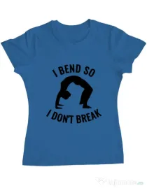 Tricou ADLER dama I bend Albastru azuriu