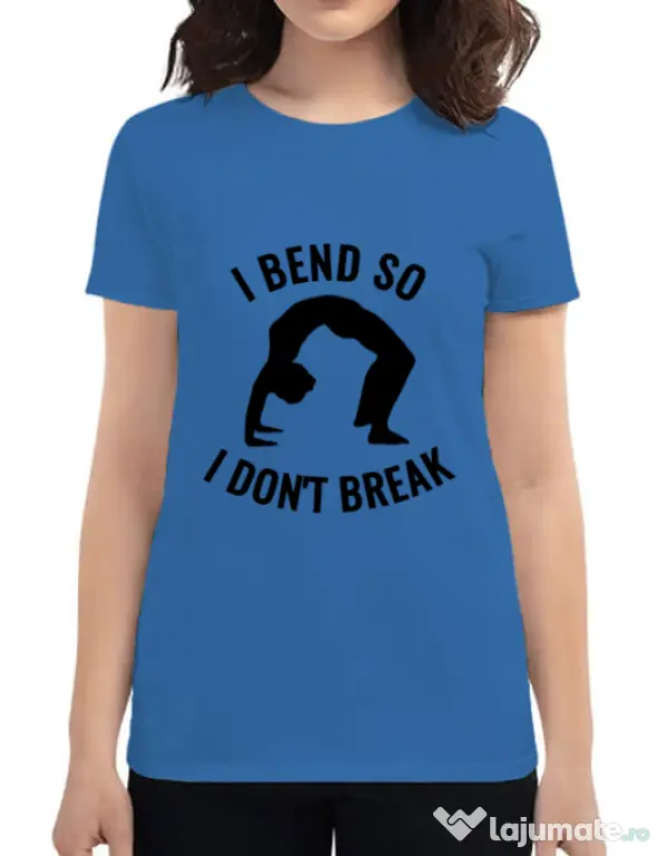 Tricou ADLER dama I bend Albastru azuriu