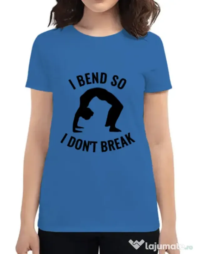 Tricou ADLER dama I bend Albastru azuriu