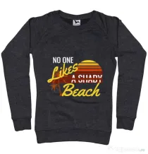 Bluza ADLER dama Shady beach Negru melanj