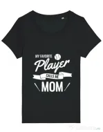 Tricou STANLEY STELLA dama My favorite player Negru