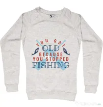 Bluza ADLER dama You stopped fishing Migdala melanj