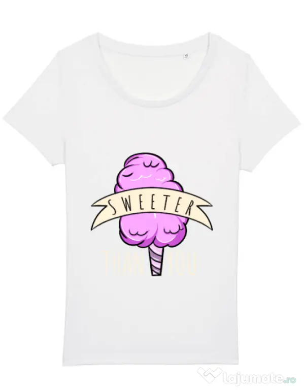 Tricou STANLEY STELLA dama Sweeter than you Alb