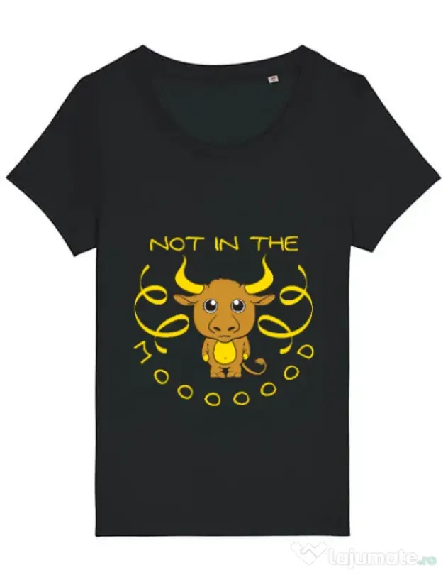 Tricou STANLEY STELLA dama Not in the mood Negru