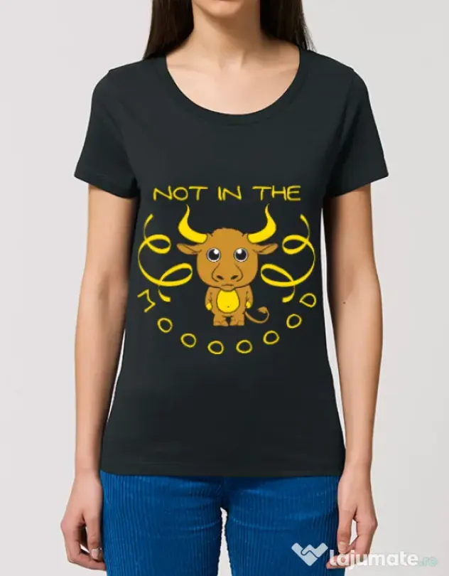 Tricou STANLEY STELLA dama Not in the mood Negru