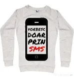 Bluza ADLER dama Vorbesc doar prin sms Migdala melanj