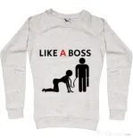 Bluza ADLER dama Like a boss Migdala melanj