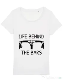 Tricou STANLEY STELLA dama Life behind the bars Alb