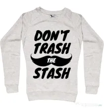 Bluza ADLER dama Do not trash the stash Migdala melanj