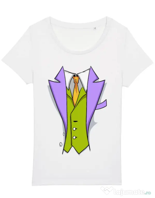 Tricou STANLEY STELLA dama Gentleman suit Alb