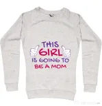 Bluza ADLER dama Future Mom Migdala melanj