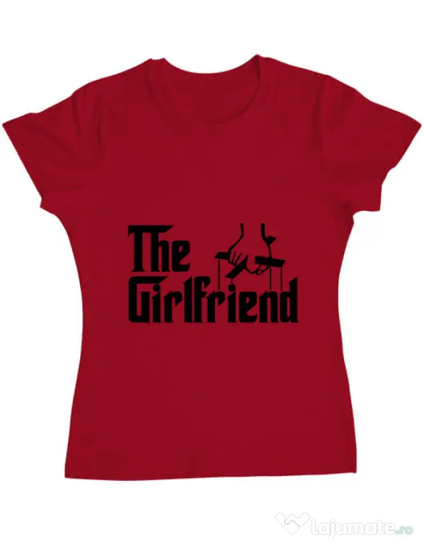 Tricou ADLER dama The girlfriend Rosu