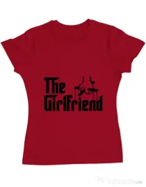 Tricou ADLER dama The girlfriend Rosu