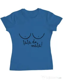 Tricou ADLER dama Tits Albastru azuriu