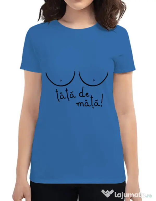 Tricou ADLER dama Tits Albastru azuriu