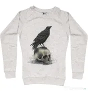Bluza ADLER dama Crow skull Migdala melanj 