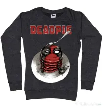 Bluza ADLER dama Deadpie Negru melanj