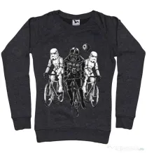 Bluza ADLER dama Star bikers Negru melanj