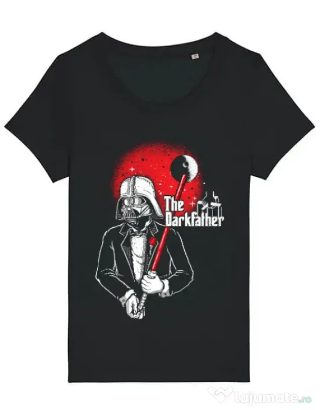 Tricou STANLEY STELLA dama The darkfather Negru
