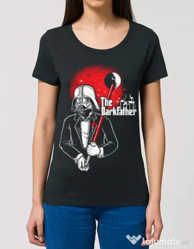 Tricou STANLEY STELLA dama The darkfather Negru