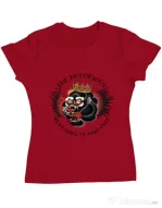 Tricou ADLER dama The notorious Rosu