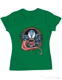 Tricou ADLER dama Venom rise Verde mediu