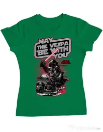 Tricou ADLER dama Star rider Verde mediu