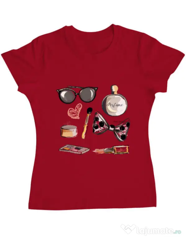 Tricou ADLER dama Every girl Rosu