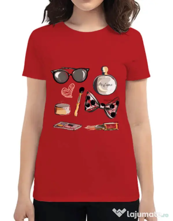 Tricou ADLER dama Every girl Rosu