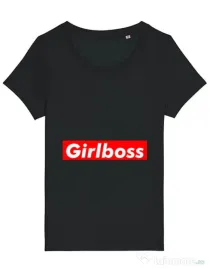 Tricou STANLEY STELLA dama Girlboss Negru